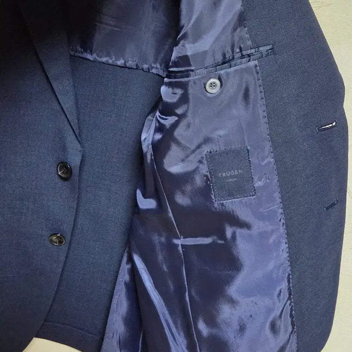 [BUNJANG] TRUGEN Navy Suit Set / TRUGEN 트루젠 네이비 정장 세트 (상의+하의)