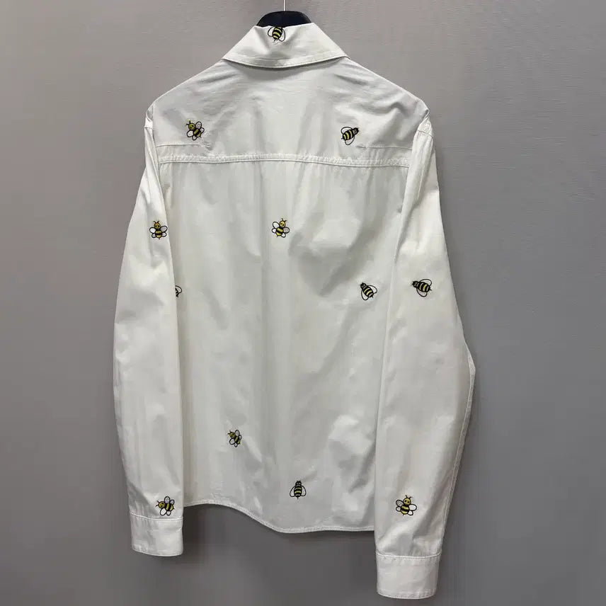 [BUNJANG] Dior x KAWS Bee Embroidered Shirt / 디올 x 카우스 꿀벌 자수 셔츠 ( 105~110 )