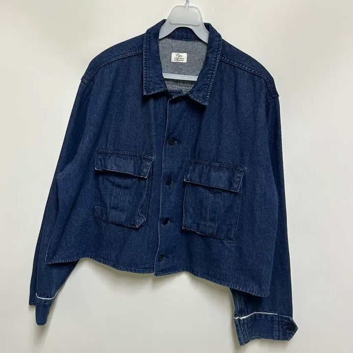[BUNJANG] CEPO Crop Denim Jacket / [여자-M (90~95)]CEPO 크롭 데님 자켓