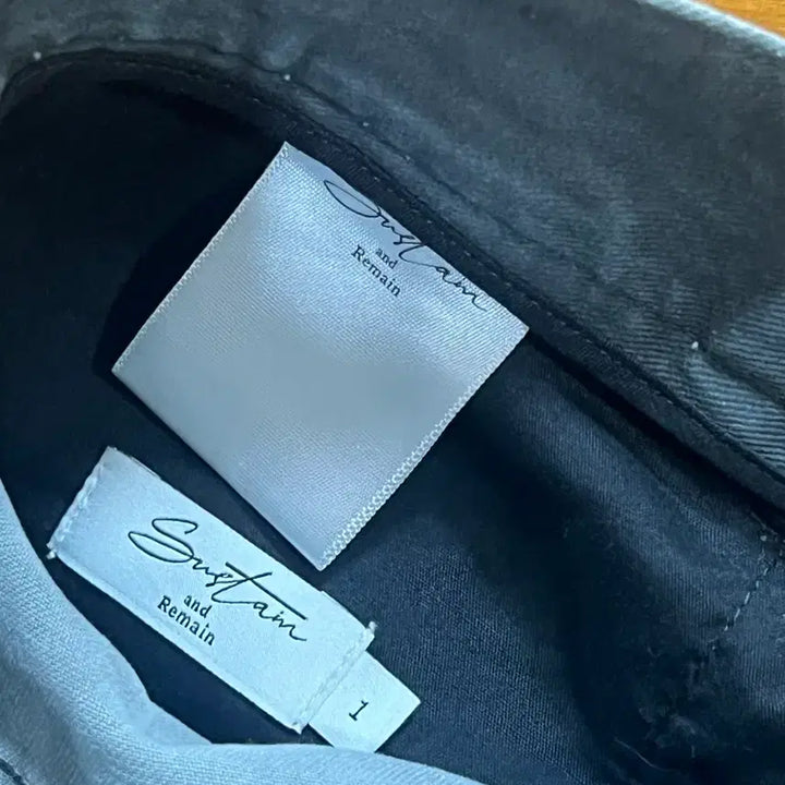 [BUNJANG] Sustam and Remain Washed Denim Pants Gray Size 1 / Sustam and Remain 워싱 데님 팬츠 그레이 1사이즈