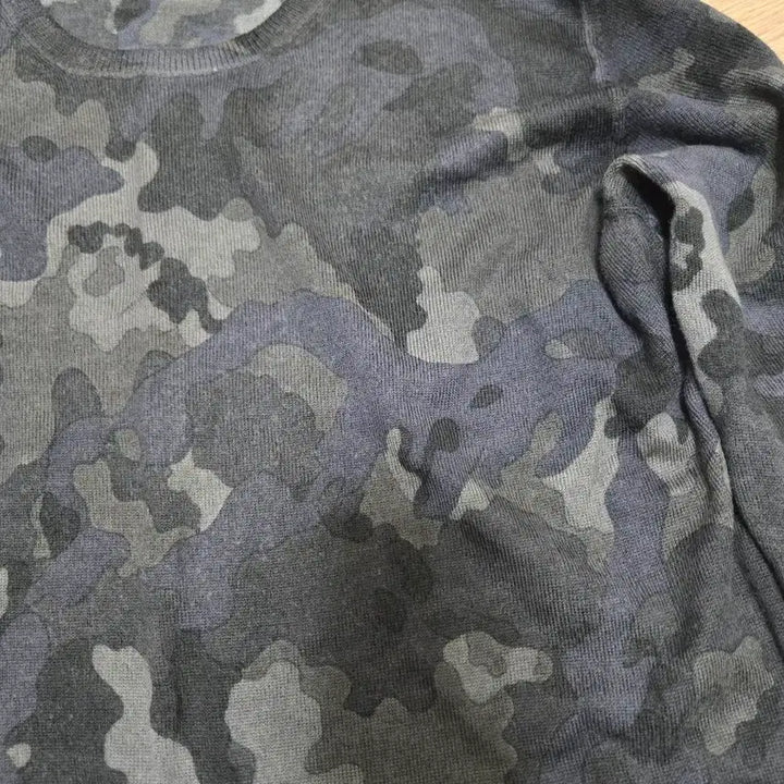 [BUNJANG] Prada Camouflage Knit Sweater / 정품 프라다 카모플라쥬 니트 100