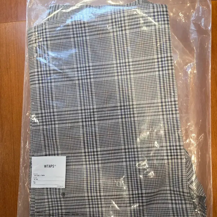 [BUNJANG] WTAPS 24 Season Tartan Check Pants / 더블탭스 24시즌 타탄체크 바지