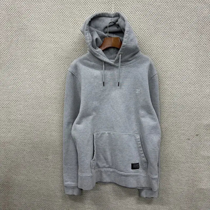 [SOLD OUT] 빈티지 캐주얼 그레이 후드티 M M10465
