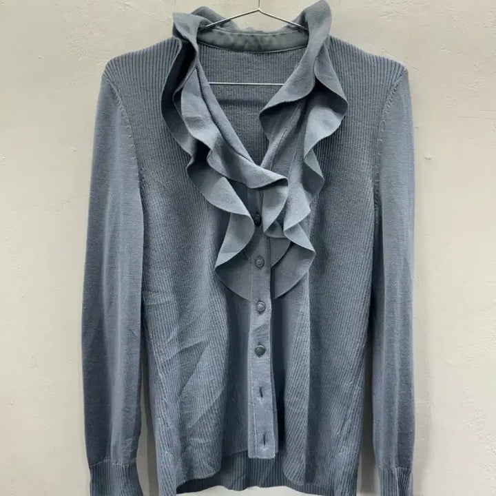 [BUNJANG] Frill Knit Cardigan / frill cardigan 프릴 니트 가디건