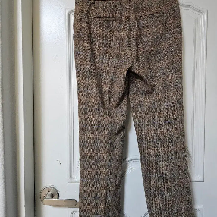 [BUNJANG] BABARA Checkered Jacket and Pants Set / BABARA 체크무늬 자켓+팬츠 세트 브라운