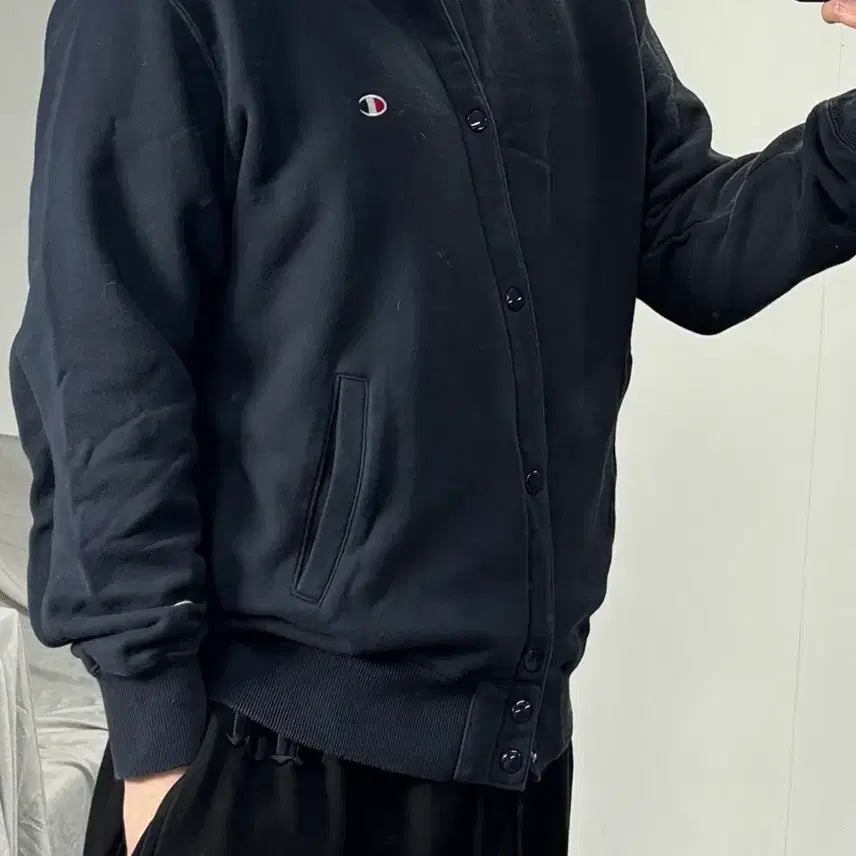 [BUNJANG] Champion Reverse Weave Snap Jacket / 챔피온 리버스 위브 스냅 자켓