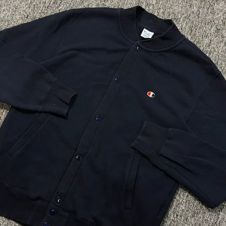 [BUNJANG] Champion Reverse Weave Snap Jacket / 챔피온 리버스 위브 스냅 자켓