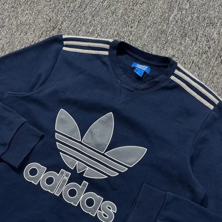 [BUNJANG] Adidas Trefoil Crew Sweatshirt / 아디다스 트레포일 크루 스웻셔츠