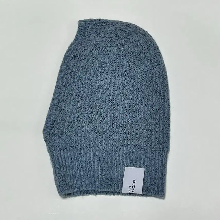 [BUNJANG] STUDIO SALT Knit Balaclava Blue / 새상품 | STUDIO SALT 니트 바라클라바 블루