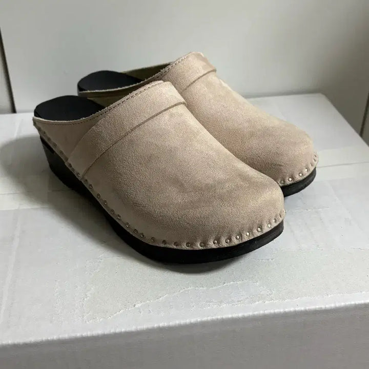 [BUNJANG] Troento F Klog Da Vinci (Beige) Clogs / 트로엔토프 클로그 다빈치(베이지) 35