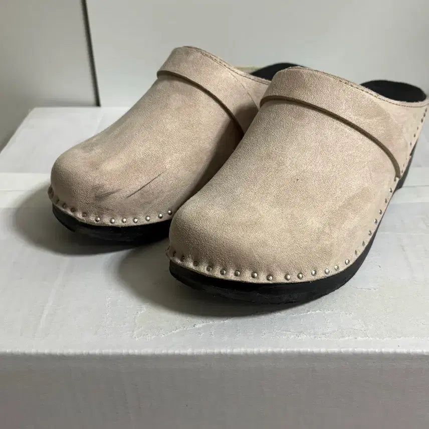 [BUNJANG] Troento F Klog Da Vinci (Beige) Clogs / 트로엔토프 클로그 다빈치(베이지) 35