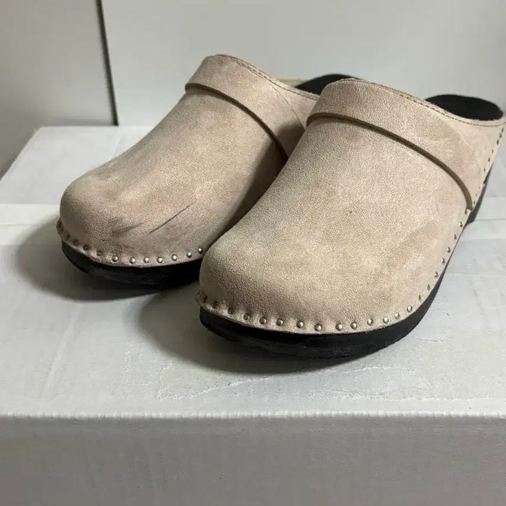[BUNJANG] Troento F Klog Da Vinci (Beige) Clogs / 트로엔토프 클로그 다빈치(베이지) 35