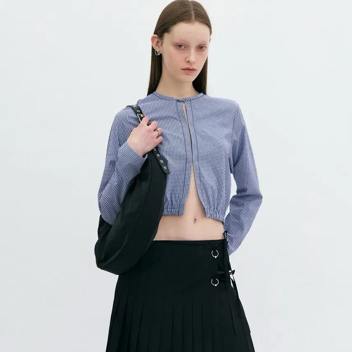 [BUNJANG] yunse Belted Shirring Shoulder Bag / yunse 벨티드 셔링숄더백