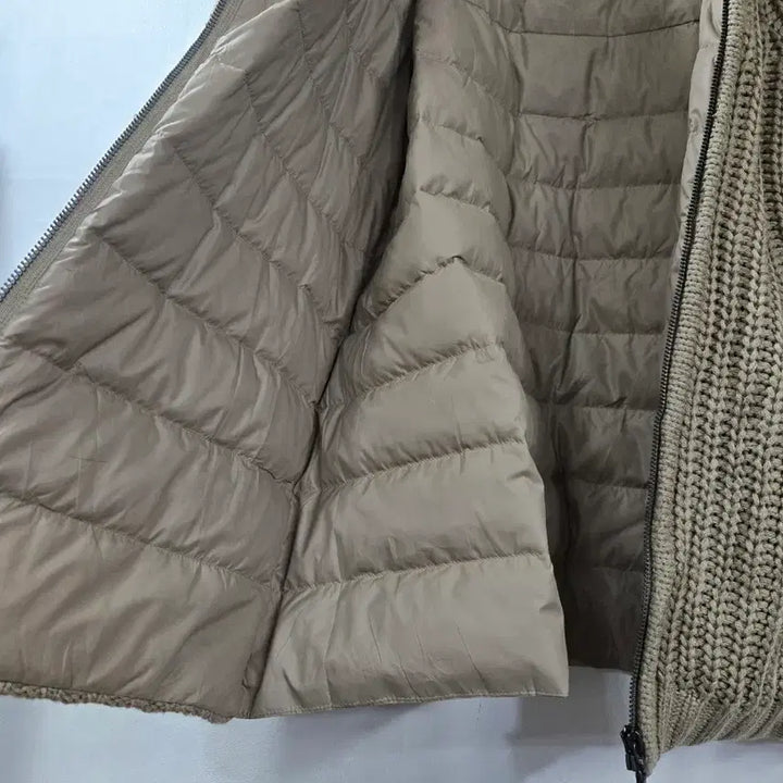[BUNJANG] Imported Duck Down Padded Jacket / 니트 오리털 패딩