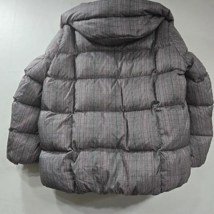 [BUNJANG] SL Checkered Duck Down Padding Jacket / Sl 체크 오리털패딩