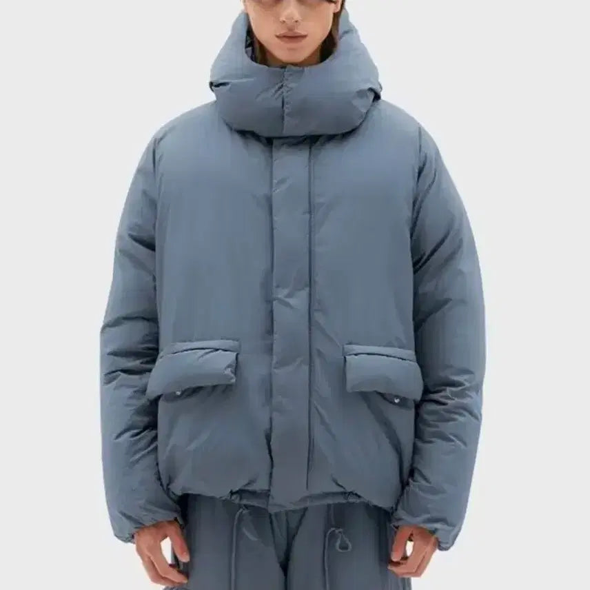 [BUNJANG] Brown Yard Utility Goose Down Parka - Blue Gray / 브라운야드 유틸리티 구스다운 파카 4 블루그레이