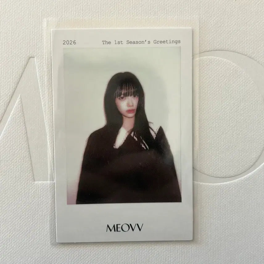 [SOLD OUT] 미야오 수인 시그 시즌그리팅 예약구매 특전 포카 미공포 폴라로이드 폴라