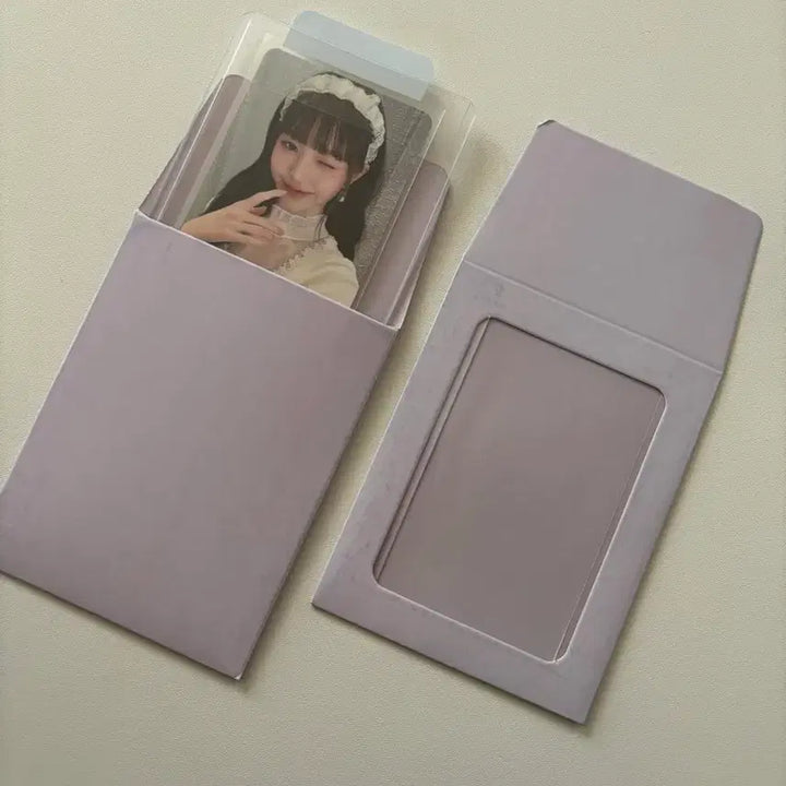 [SOLD OUT] [BUNJANG] Photocard Protective Case Sleeves Set / 포카포장 케이스 봉투+슬리브 50매