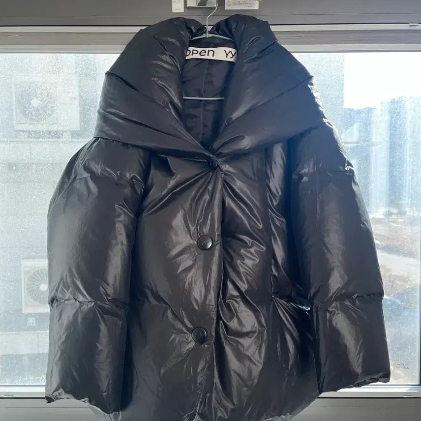 [BUNJANG] OPEN Yy Puffer Jacket (Black) / OPEN Yy 패딩 푸퍼패딩 블랙