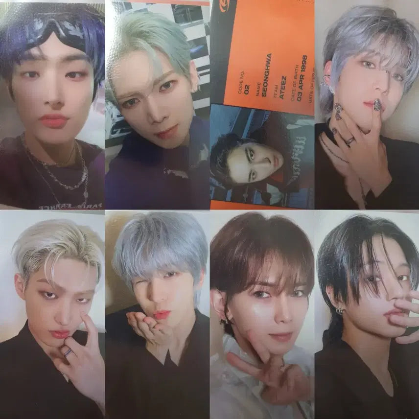 [BUNJANG] (포카o) 에이티즈 골든아워 아온마티 게릴라 디지팩 앨범 일괄 / (포카o) 에이티즈 골든아워 아온마티 게릴라 디지팩 앨범 일괄