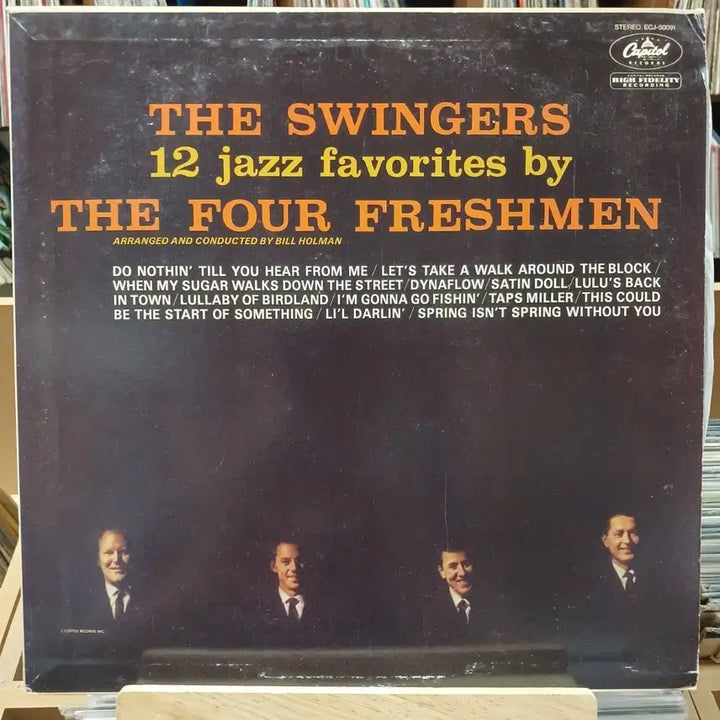 [BUNJANG] 스윙 재즈 12곡 포 프레쉬맨 The Swingers LP 레 / 스윙 재즈 12곡 포 프레쉬맨 The Swingers LP 레