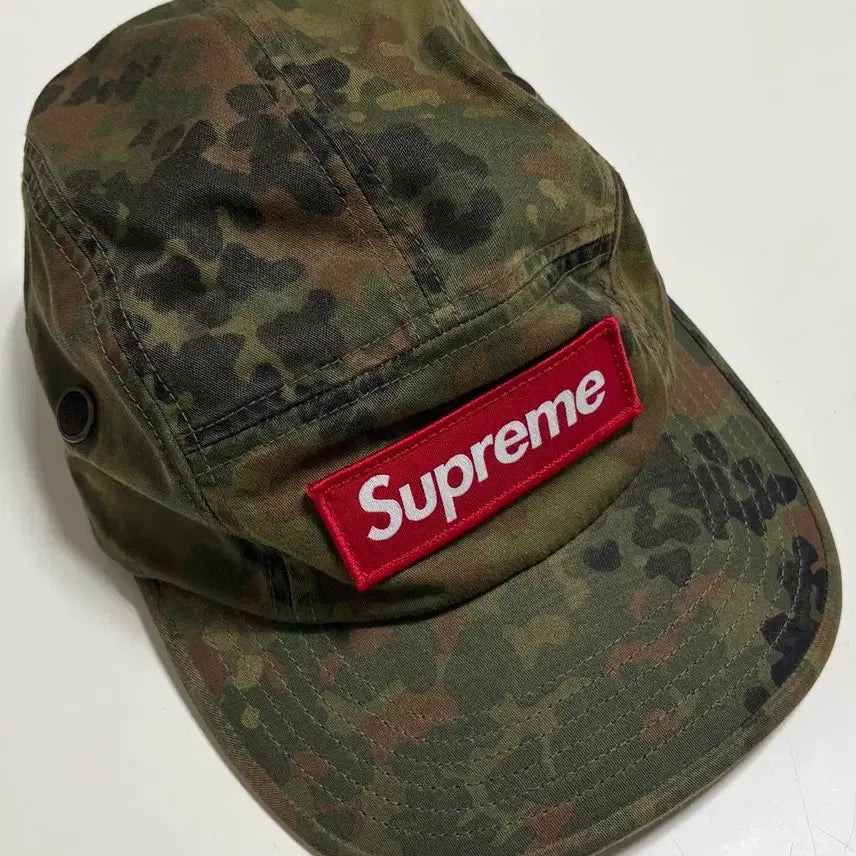[SOLD OUT] 슈프림 밀리터리 캠프캡 플렉탄 카모 모자