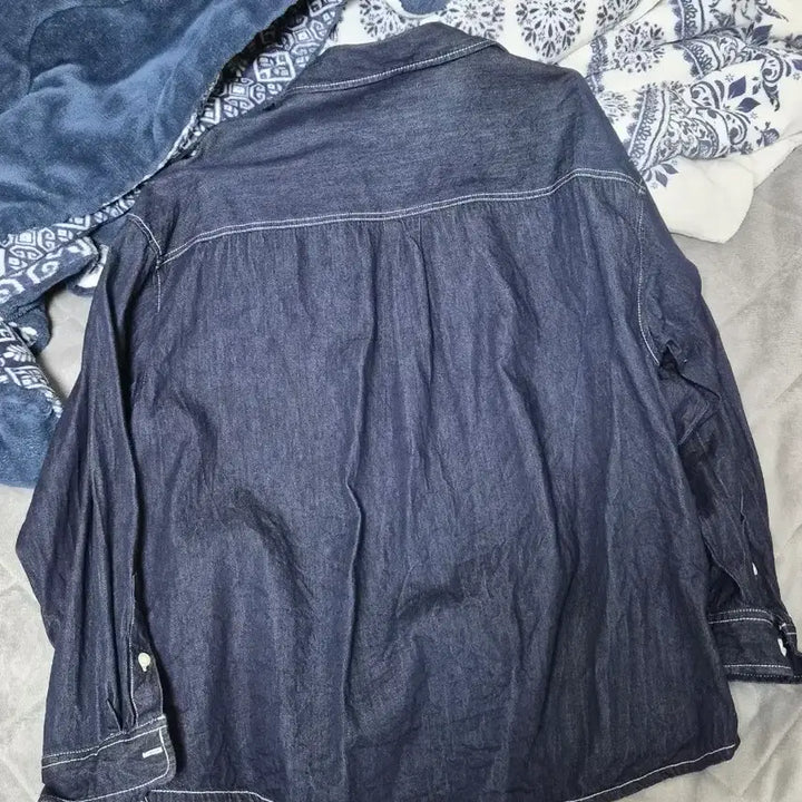 [BUNJANG] Spao Denim Jacket / 스파오 청자켓 데님 셔츠 남방