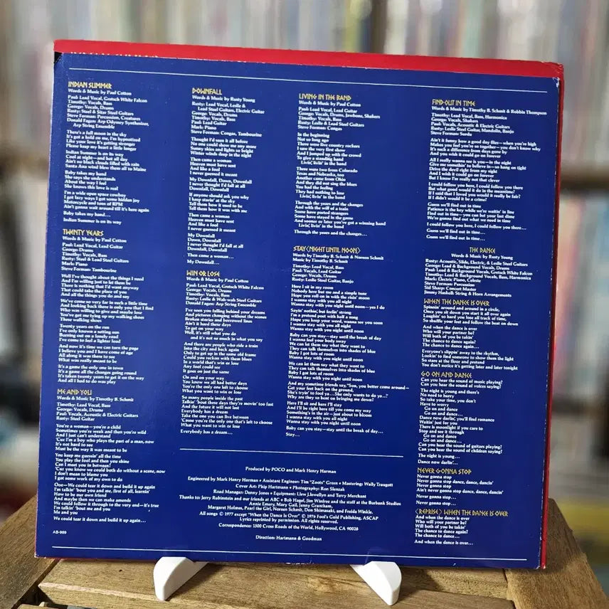 [BUNJANG] Poco Indian Summer LP / (미국반, 컨트리 록 흐름을 대표한 밴드 포코 10집) Poco LP