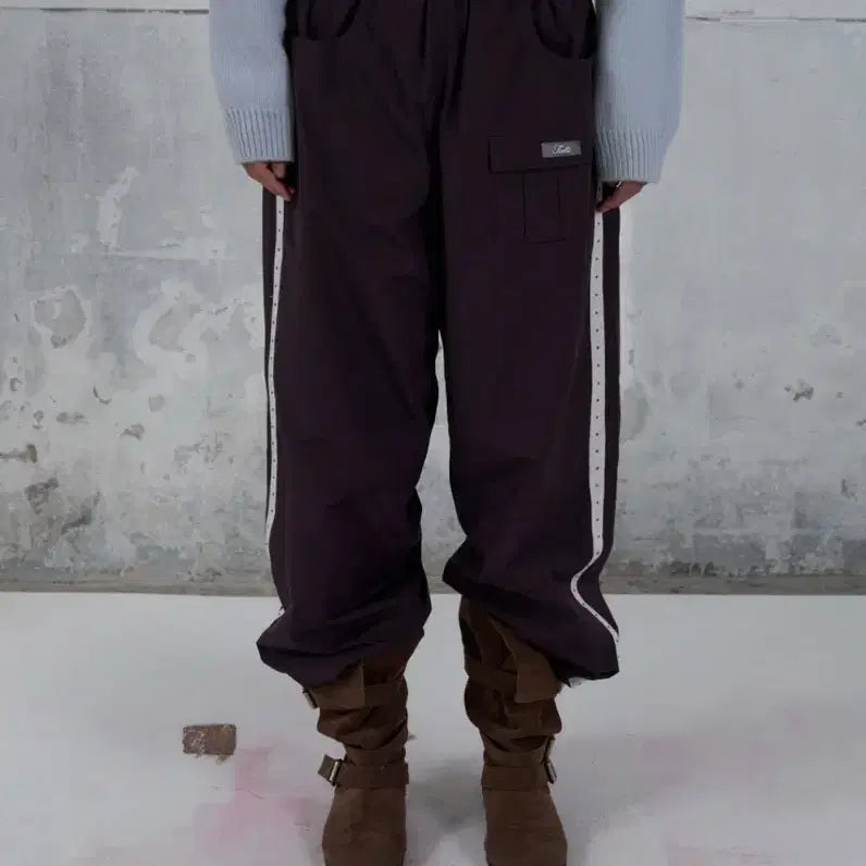 [BUNJANG] 포에토 not to busy pants - purple / 포에토 not to busy pants - purple