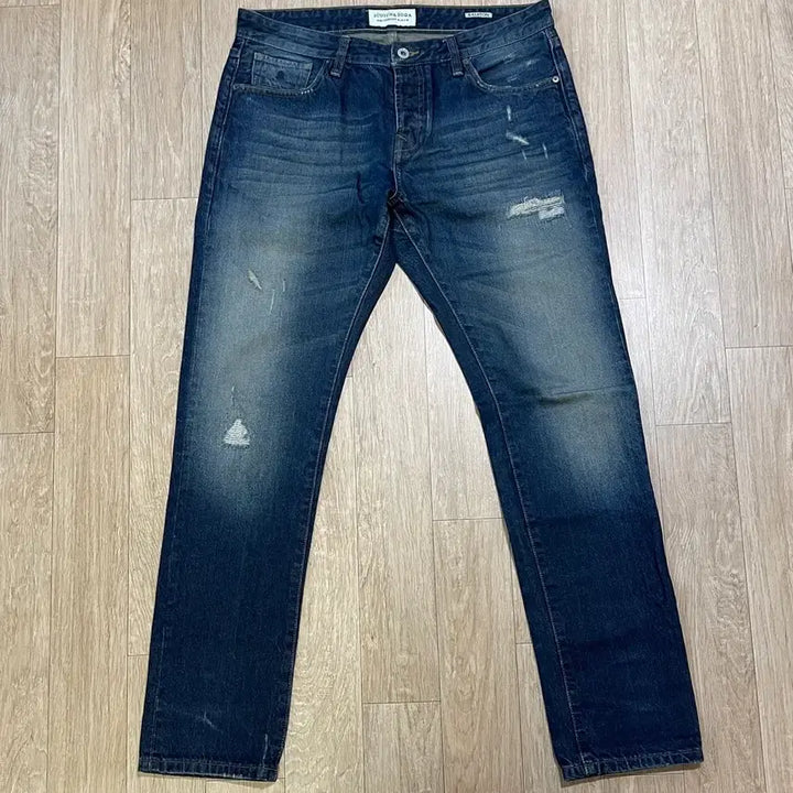 [BUNJANG] Scotch &amp; Soda Washed Denim Jeans / 스카치앤소다 워싱 중청 데님