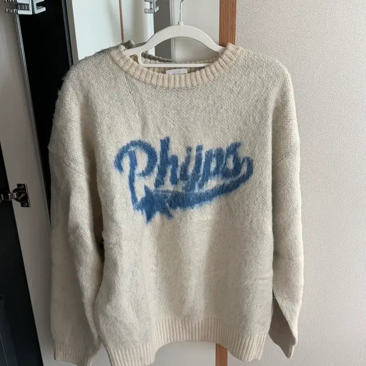 [BUNJANG] Physical Education Department Ivory Knit M / 피지컬에듀케이션디파트먼트 아이보리니트 m