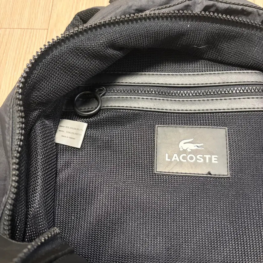 [BUNJANG] Lacoste Multi-Pocket Backpack / 일본판)라코스테 멀티포켓 백팩