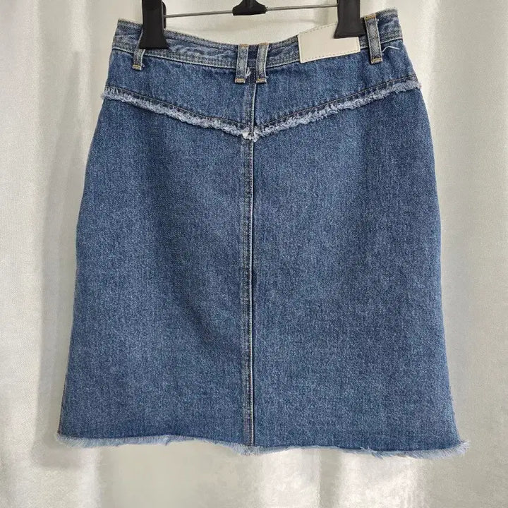 [BUNJANG] SJYP Denim Front Button Skirt / SJYP 청 데님 앞단추 스커트 (1610)