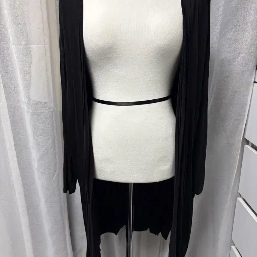 [BUNJANG] Black Long Cardigan / 블랙 롱 가디건