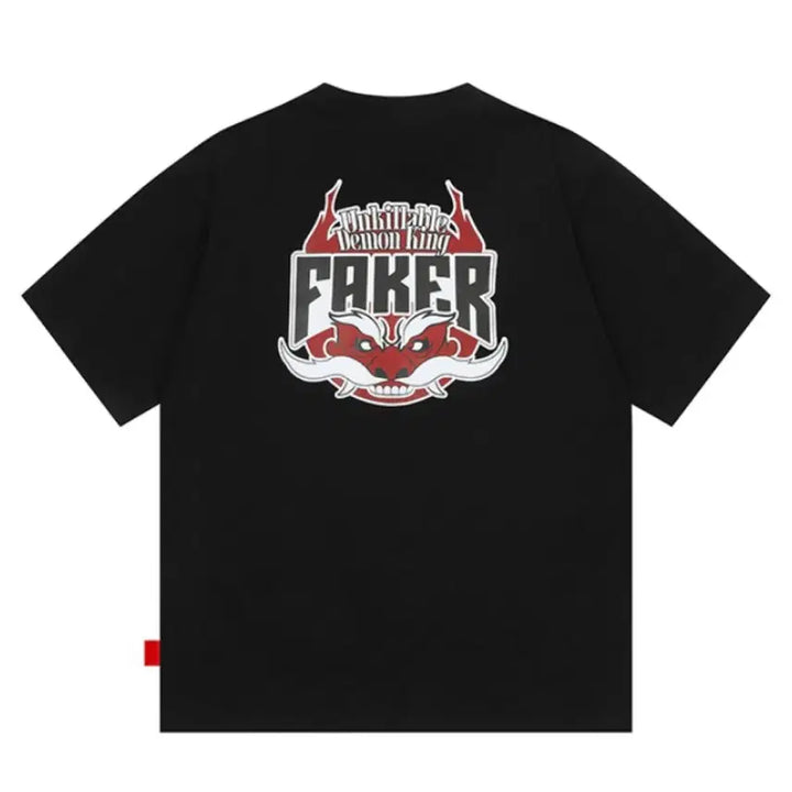 [SOLD OUT] T1 20주년 FAKER 페이커 불사대마왕 티셔츠 L