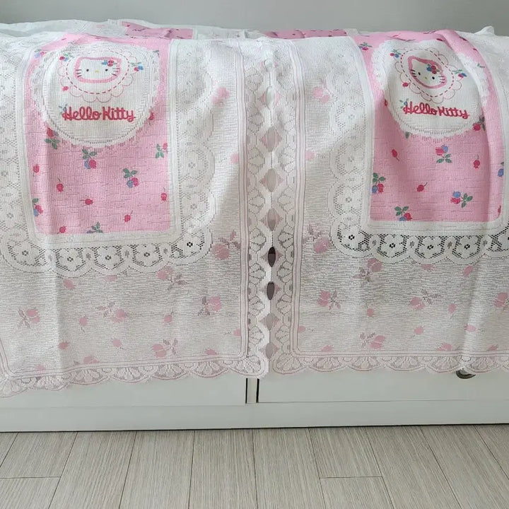 [BUNJANG] Kitty Lace Noren Curtain / 키티 레이스 노렌 커튼