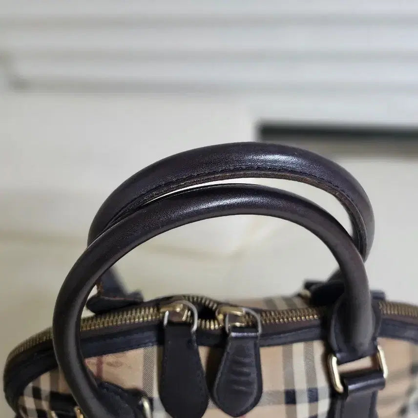 [BUNJANG] Burberry Checkered Tote Bag (Mini) / 버버리 체크 토트백 미니사이즈