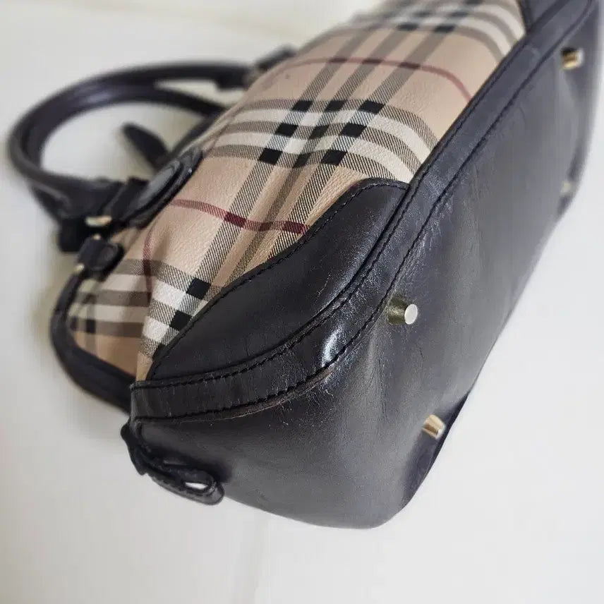 [BUNJANG] Burberry Checkered Tote Bag (Mini) / 버버리 체크 토트백 미니사이즈