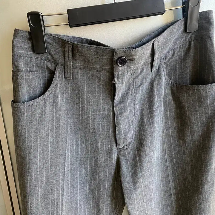[BUNJANG] Ponytail 90s Pinstripe Slacks / ponytail 포니테일 90s 핀스트라이프 슬랙스
