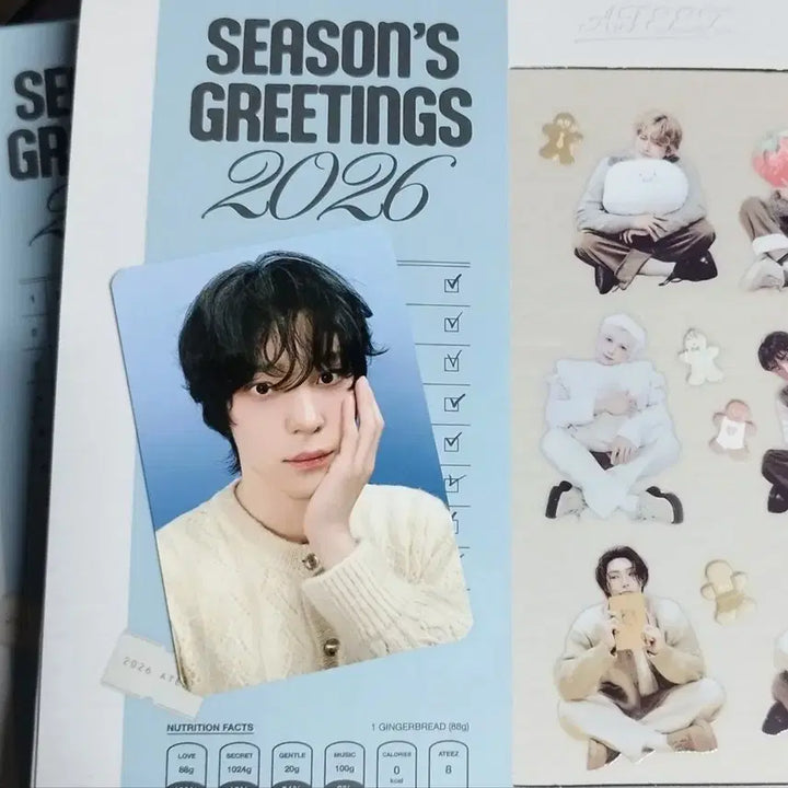 [SOLD OUT] 에이티즈 2026 시그 예사 특전 윤호