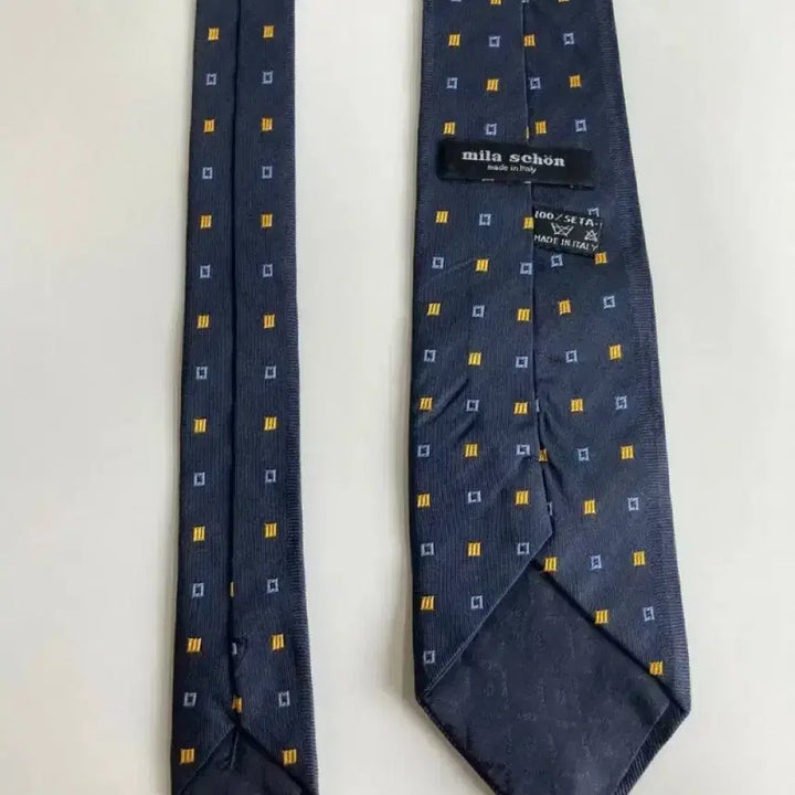 [BUNJANG] Mila Schon Silk Tie / 밀라숀 넥타이