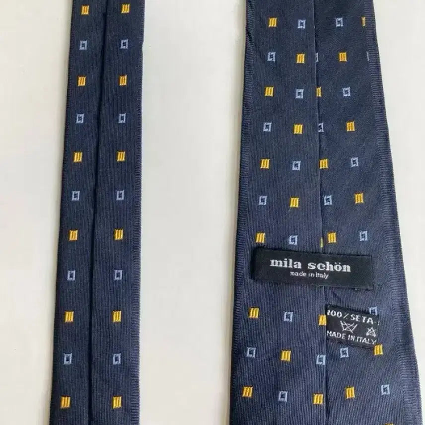 [BUNJANG] Mila Schon Silk Tie / 밀라숀 넥타이