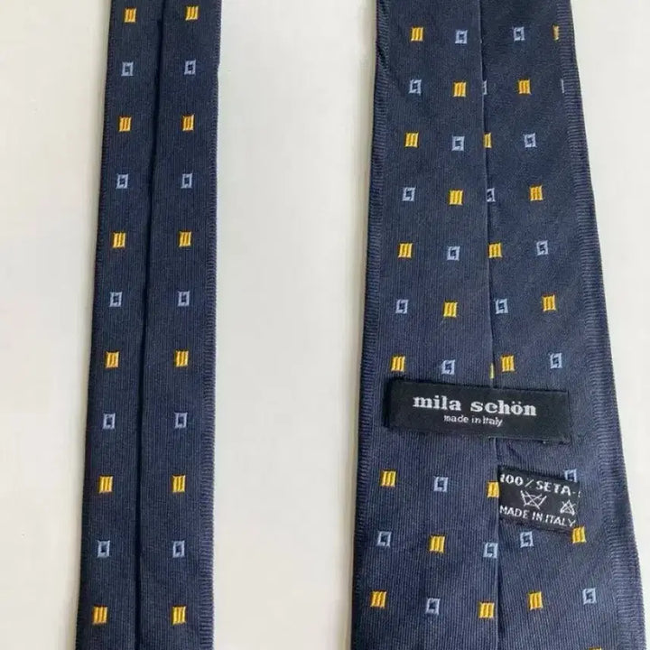 [BUNJANG] Mila Schon Silk Tie / 밀라숀 넥타이