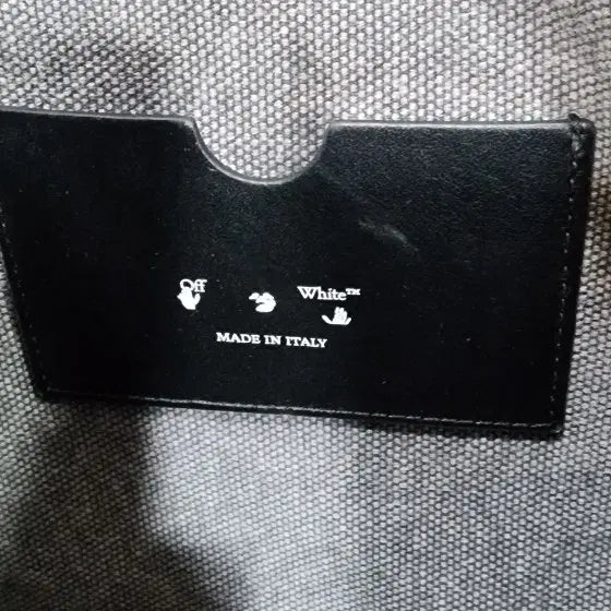 [BUNJANG] Off-White Canvas Tote Bag / 오프화이트 캔버스백 토드백