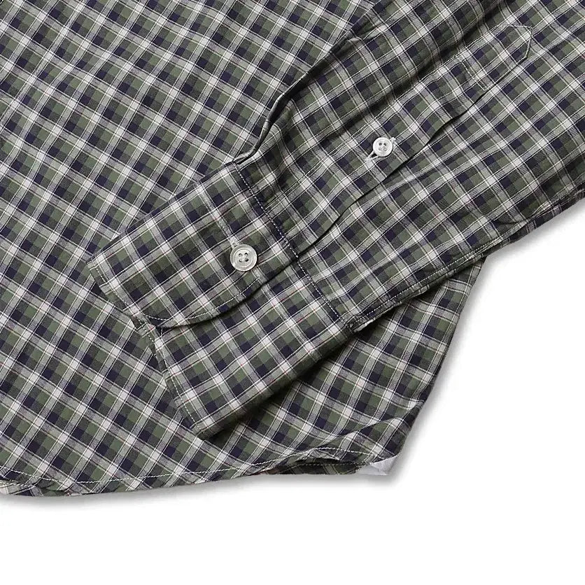 [BUNJANG] Finamore 1925 Napoli Check Handmade Shirt / 피나모레 [Finamore 1925] 나폴리 체크 핸드메이드 셔츠