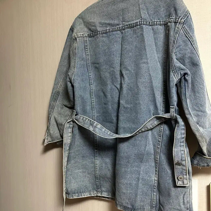 [BUNJANG] Denim Long Jacket / 연청데님롱자켓 롱자켓 자켓 데님 데님자켓 연청자켓 청자켓