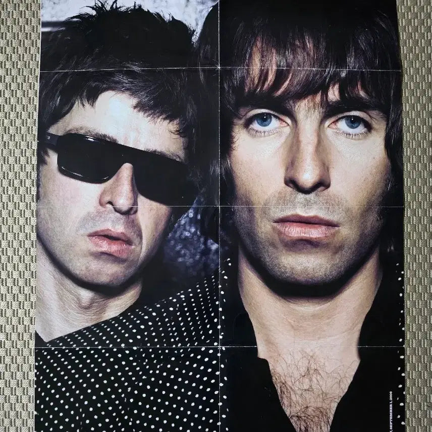 [BUNJANG] Oasis NME Magazine + Large Double-Sided Poster / 매거진 oasis 오아시스 NME + 대형 양면 포스터