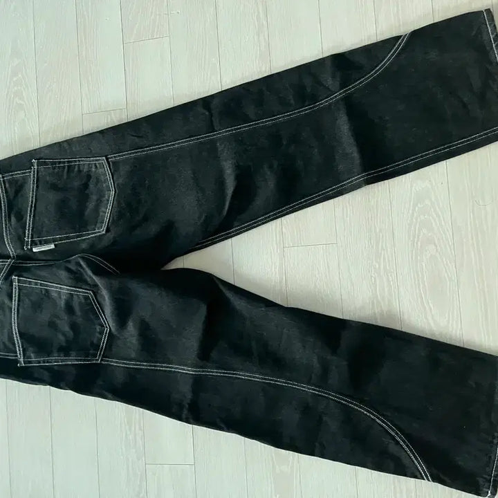[BUNJANG] Unaffected Track Denim Pants / 언어펙티드 트렉 데님