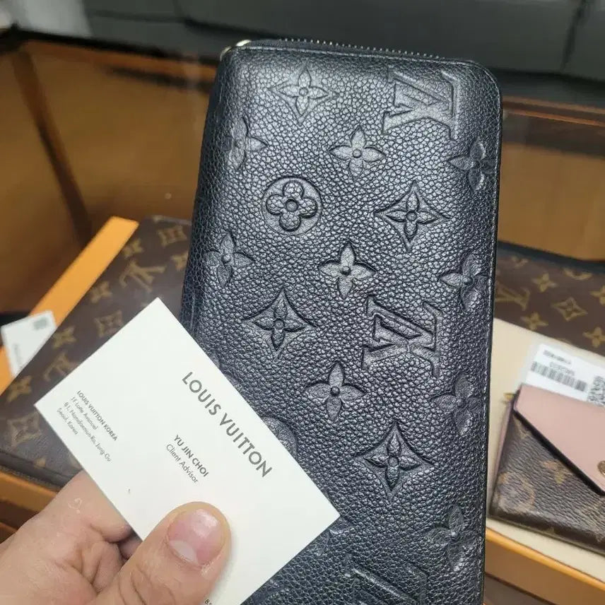 [BUNJANG] Louis Vuitton Empreinte Black Long Wallet / 루이비통 앙프렝뜨 블랙 장지갑 120만넘쥬