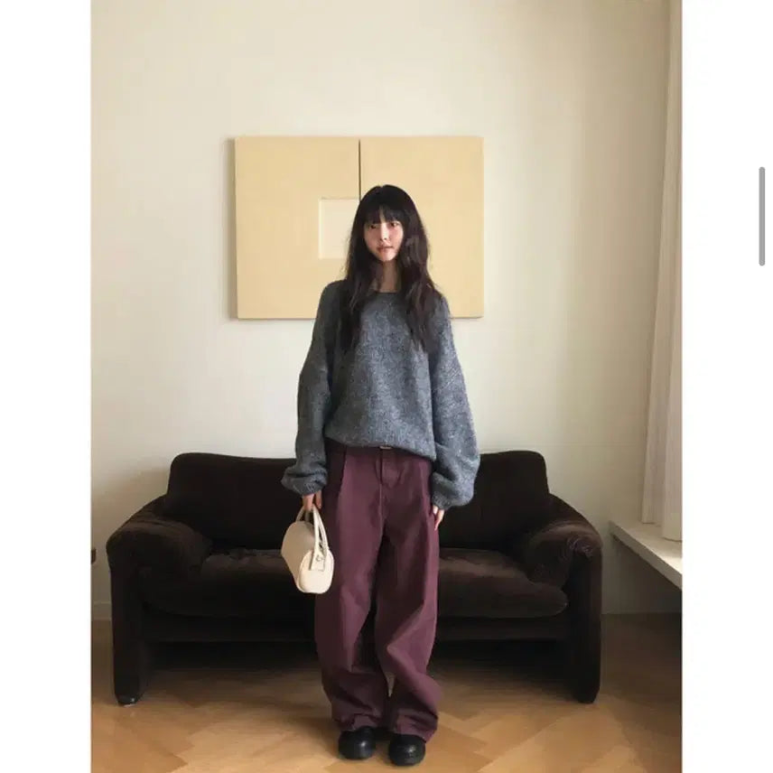 [BUNJANG] Blemto Melbourne Peach Cotton Pants / 블렘토 멜버릉 피치 코튼 팬츠